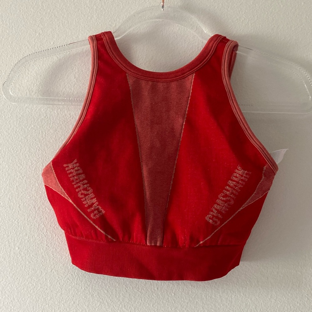 Gymshark Red sports bra